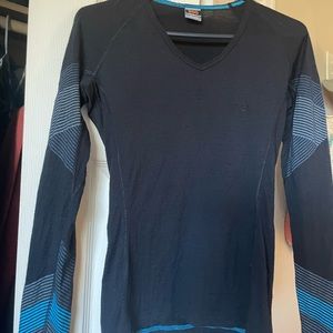 Icebreaker 200 Merino wool v neck.
